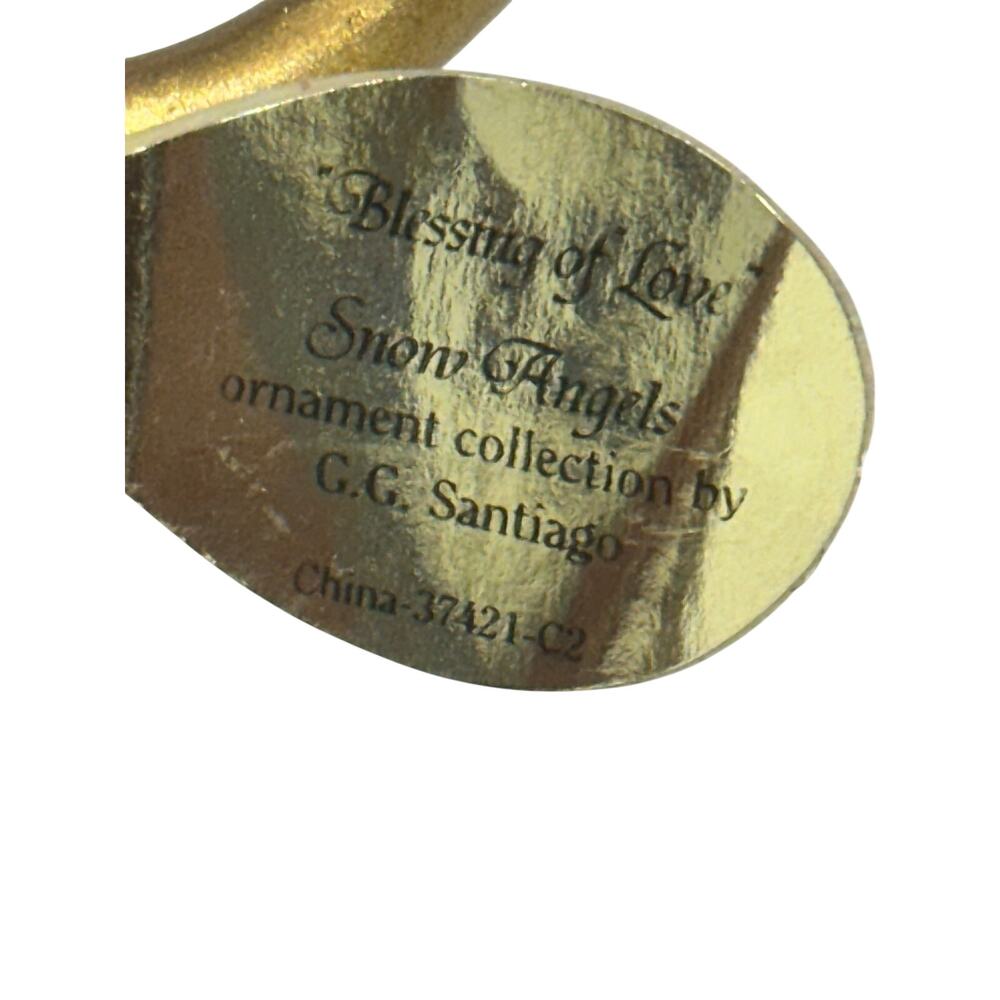 Ashton Drake Heirloom 'Blessing of' Vintage Snow Angel Ornaments-Set of 3 - Picture 7 of 9